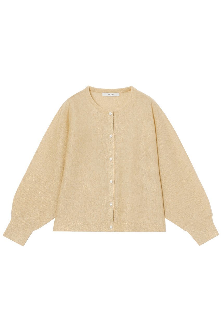 【アナイ/ANAYI】のLUREXドルマンボレロ カーディガン インテリア・キッズ・メンズ・レディースファッション・服の通販 founy(ファニー) 　ファッション　Fashion　レディースファッション　Fashion for Women　トップス・カットソー　Cut & Sew Tops　ニット　Knit Tops & Sweaters　カーディガン・羽織り　Layered Style Cardigans　おすすめ　Recommended / Our Picks　アンサンブル　Ensemble Set　イタリア　Italy　インナー　Innerwear　カーディガン　Cardigan, Knitwear　シルバー　Silver, Metallic Silver　ノースリーブ　Sleeveless, No-Sleeve　ボレロ　Bolero, Short Cardigan　夏　Summer　秋　Autumn　ゴールド|ID: prp329100004026119 ipo3291000000032944588