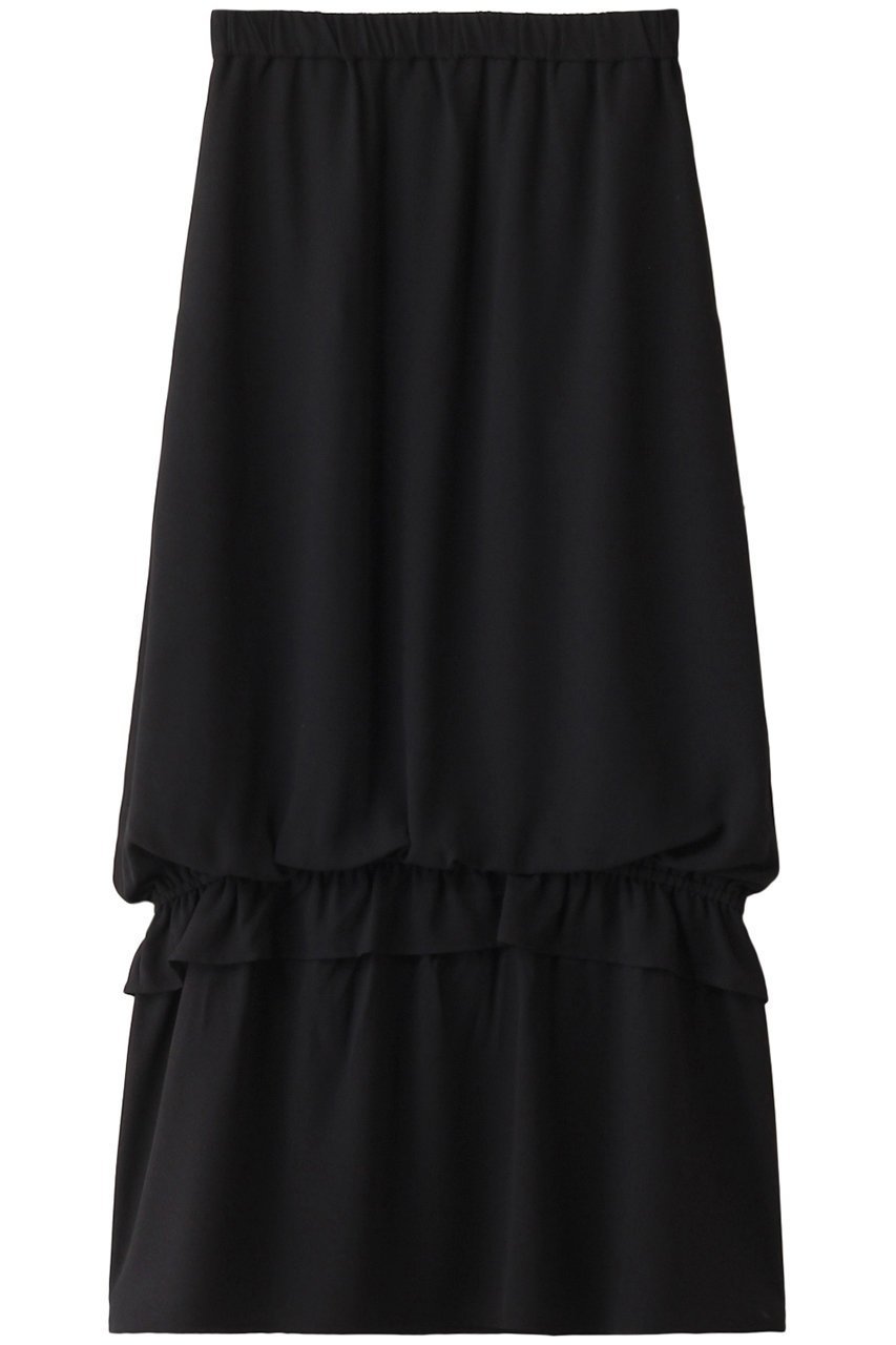 【リムアーク/RIM.ARK】のGeorgette balloon SK/スカート 人気、トレンドファッション・服の通販 founy(ファニー) 　ファッション　Fashion　レディースファッション　Fashion for Women　スカート　Skirts　ロングスカート　Long Skirts / Maxi & Midi Skirts　シンプル　Simple, Minimal　ジョーゼット　Georgette, Semi-Sheer Fabric　ドッキング　Docking, Mixed Material　ドレープ　Drape, Draping Fabric　バランス　Balance, Style Balance　バルーン　Balloon, Balloon Silhouette　リラックス　Relax, Relaxed Fit　ロング　Long, Long-Length　エレガント 上品　Elegant　洗える　Machine Washable　 other-1|ID: prp329100004027073 ipo3291000000032822904