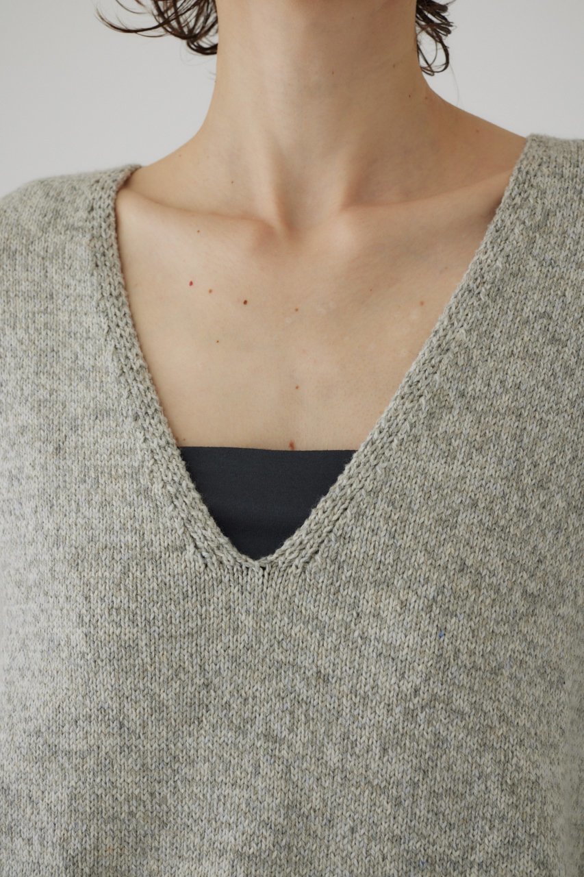 【リムアーク/RIM.ARK】のMelange knit vest/ベスト 人気、トレンドファッション・服の通販 founy(ファニー) 　ファッション　Fashion　レディースファッション　WOMEN　トップス・カットソー　Tops/Tshirt　ニット　Knit Tops　ベスト/ジレ　Gilets/Vests　プルオーバー　Pullover　シンプル　Simple　スタイリッシュ　Stylish　ベスト　Vest　メランジ　Melange　other-6|ID: prp329100004027075 ipo3291000000031435578