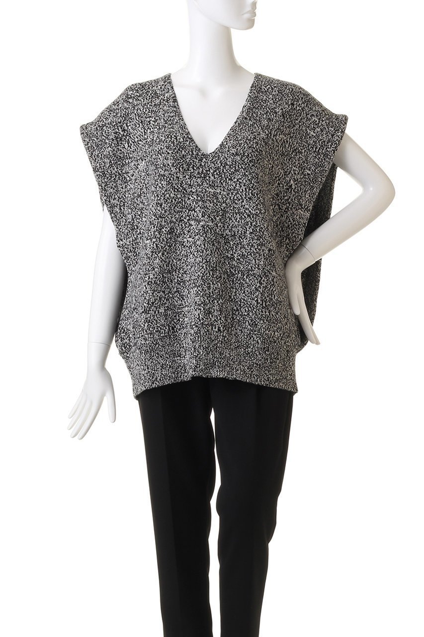 【リムアーク/RIM.ARK】のMelange knit vest/ベスト 人気、トレンドファッション・服の通販 founy(ファニー) 　ファッション　Fashion　レディースファッション　Fashion for Women　トップス・カットソー　Cut & Sew Tops　ニット　Knit Tops & Sweaters　ベスト&ジレ / 重ね着スタイル　Vests & Gilets　カジュアルプルオーバー・ニットトップス　Pullovers & Knit Tops / Casual Pullovers　シンプル　Simple, Minimal　スタイリッシュ　Stylish, Fashionable　ベスト　Vest, Waistcoat　メランジ　Melange, Mixed Yarn　other-2|ID: prp329100004027075 ipo3291000000035655724