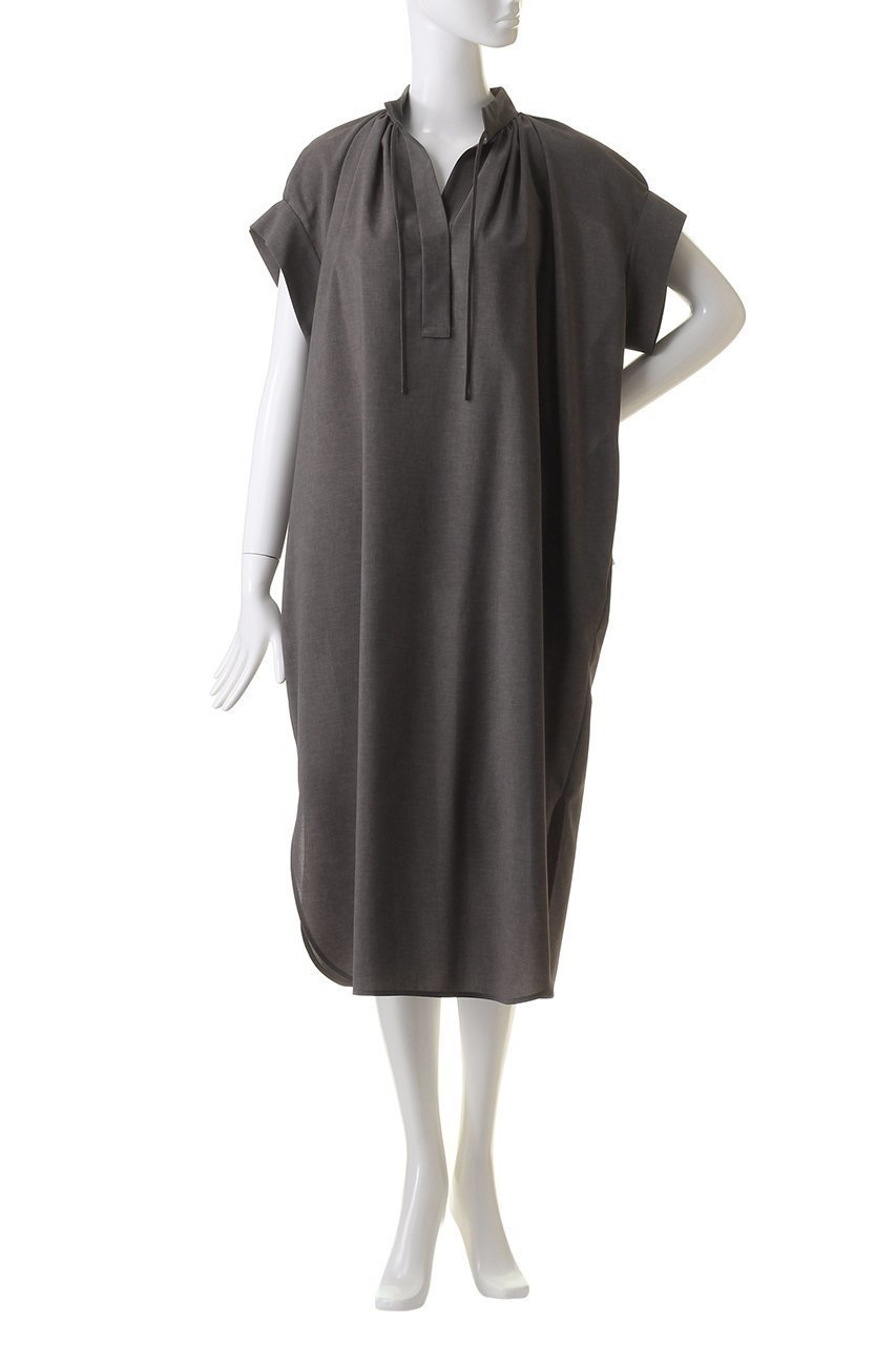 【ベイジ,/BEIGE,】のBATEAU(バトー)/スタンドカラードレス 人気、トレンドファッション・服の通販 founy(ファニー) 　ファッション　Fashion　レディースファッション　WOMEN　ワンピース　Dress　ドレス　Party Dresses　チュニック　Tunic　おすすめ　Recommend　カフス　Cuffs　ギャザー　Gather　スタンド　Stand　スリット　Slit　チュニック　Tunic　ドレス　Dress　バランス　Balance　フォルム　Form　ミックス　Mix　リボン　Ribbon　ロング　Long　other-2|ID: prp329100004027108 ipo3291000000031435689