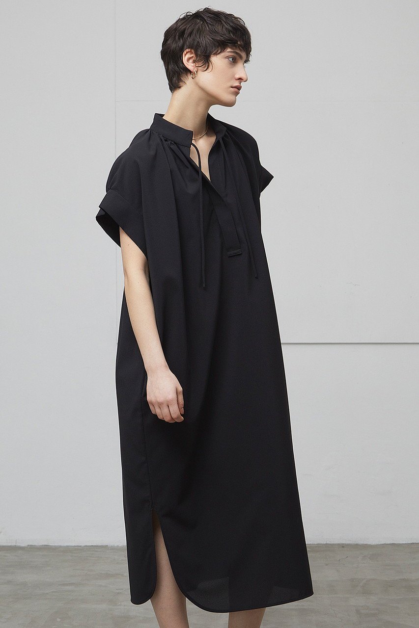 【ベイジ,/BEIGE,】のBATEAU(バトー)/スタンドカラードレス 人気、トレンドファッション・服の通販 founy(ファニー) 　ファッション　Fashion　レディースファッション　WOMEN　ワンピース　Dress　ドレス　Party Dresses　チュニック　Tunic　おすすめ　Recommend　カフス　Cuffs　ギャザー　Gather　スタンド　Stand　スリット　Slit　チュニック　Tunic　ドレス　Dress　バランス　Balance　フォルム　Form　ミックス　Mix　リボン　Ribbon　ロング　Long　other-7|ID: prp329100004027108 ipo3291000000031435701