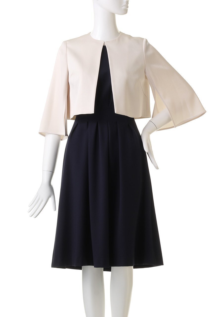 【アナイ/ANAYI】のトリアセサテンボレロジャケット 人気、トレンドファッション・服の通販 founy(ファニー) 　ファッション　Fashion　レディースファッション　Fashion for Women　アウター　Coat / Outerwear Collection　レディースジャケット・軽アウター　Jackets　ボレロ・ショート丈ジャケット / ドレス羽織りに　Boleros & Short Jackets　ショート　Short, Short Length　ジャケット　Jacket, Outerwear　スリット　Slit, Slit Detail　スリーブ　Sleeve, Long Sleeve / Short Sleeve　セレモニー　Ceremony　フレア　Flare, Flared　other-2|ID: prp329100004027133 ipo3291000000032955566