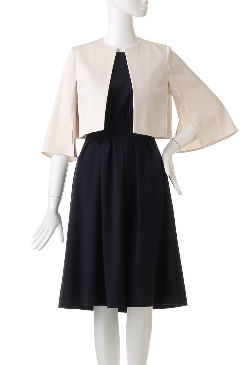 【アナイ/ANAYI】のトリアセサテンボレロジャケット 人気、トレンドファッション・服の通販 founy(ファニー) 　ファッション　Fashion　レディースファッション　Fashion for Women　アウター　Coat / Outerwear Collection　レディースジャケット・軽アウター　Jackets　ボレロ・ショート丈ジャケット / ドレス羽織りに　Boleros & Short Jackets　ショート　Short, Short Length　ジャケット　Jacket, Outerwear　スリット　Slit, Slit Detail　スリーブ　Sleeve, Long Sleeve / Short Sleeve　セレモニー　Ceremony　フレア　Flare, Flared　other-7|ID: prp329100004027133 ipo3291000000032955587