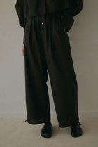 【エトレトウキョウ/ETRE TOKYO】の2wayライトコットンワイドパンツ ブラック|ID: prp329100004028037 ipo3291000000032817530