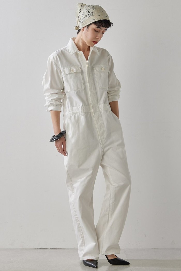 【ウィムガゼット/Whim Gazette】のツイルジャンプスーツ インテリア・キッズ・メンズ・レディースファッション・服の通販 founy(ファニー) https://founy.com/ ファッション Fashion レディースファッション Fashion for Women パンツ Pants & Trousers おすすめ Recommended / Our Picks シューズ Shoes, Footwear スーツ Suit, Formalwear ツイル Twist, Twisted Detail フラップ Flap, Flap Pocket ベーシック Basic, Essential ポケット Pocket, Pocket Detail モチーフ Motif, Design Theme ユーズド Used, Vintage-Look ワーク Workwear, Utility Style |ID: prp329100004028041 ipo3291000000032906109