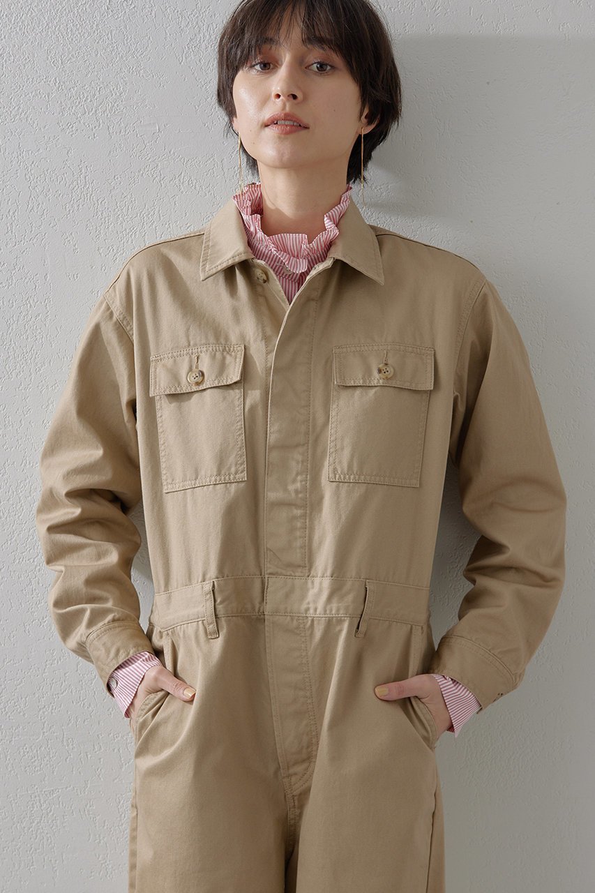 【ウィムガゼット/Whim Gazette】のツイルジャンプスーツ 人気、トレンドファッション・服の通販 founy(ファニー) 　ファッション　Fashion　レディースファッション　Fashion for Women　パンツ　Pants & Trousers　おすすめ　Recommended / Our Picks　シューズ　Shoes, Footwear　スーツ　Suit, Formalwear　ツイル　Twist, Twisted Detail　フラップ　Flap, Flap Pocket　ベーシック　Basic, Essential　ポケット　Pocket, Pocket Detail　モチーフ　Motif, Design Theme　ユーズド　Used, Vintage-Look　ワーク　Workwear, Utility Style　other-2|ID: prp329100004028041 ipo3291000000032906118