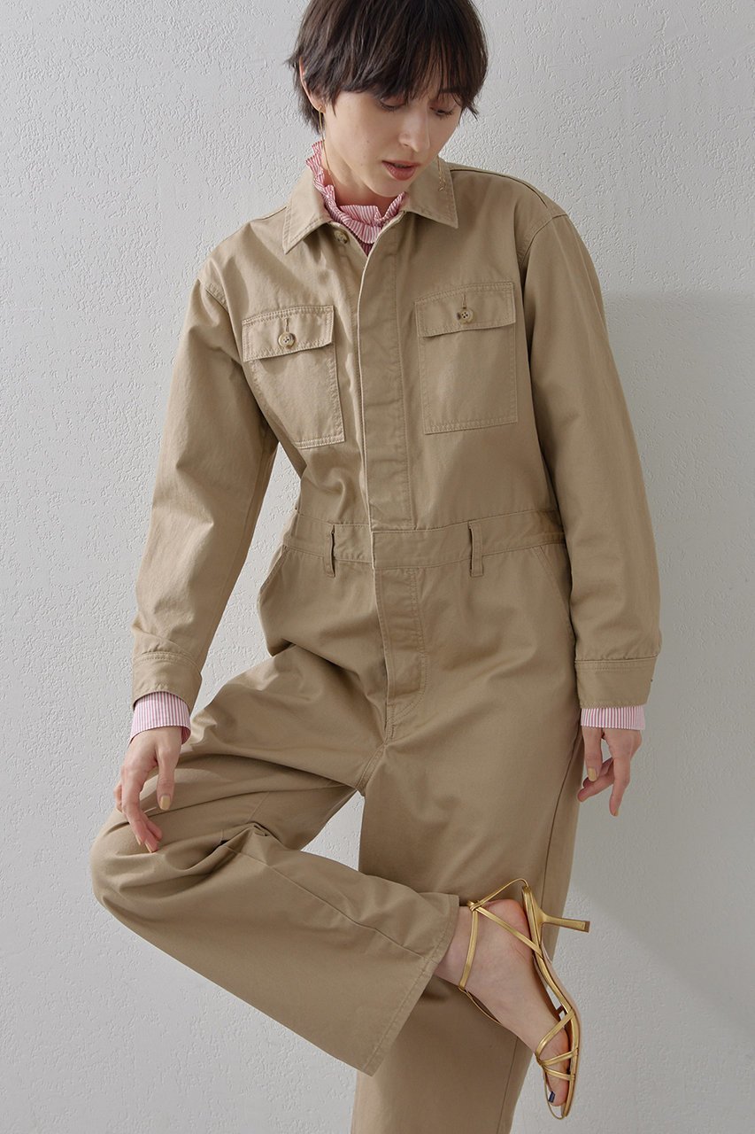 【ウィムガゼット/Whim Gazette】のツイルジャンプスーツ 人気、トレンドファッション・服の通販 founy(ファニー) 　ファッション　Fashion　レディースファッション　Fashion for Women　パンツ　Pants & Trousers　おすすめ　Recommended / Our Picks　シューズ　Shoes, Footwear　スーツ　Suit, Formalwear　ツイル　Twist, Twisted Detail　フラップ　Flap, Flap Pocket　ベーシック　Basic, Essential　ポケット　Pocket, Pocket Detail　モチーフ　Motif, Design Theme　ユーズド　Used, Vintage-Look　ワーク　Workwear, Utility Style　other-6|ID: prp329100004028041 ipo3291000000032906129