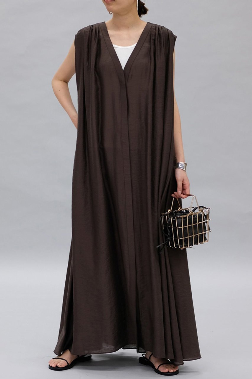 【プルミエ アロンディスモン/1er Arrondissement】のアセテートシアーリネンワンピース 人気、トレンドファッション・服の通販 founy(ファニー) ファッション Fashion レディースファッション Fashion for Women ワンピース Dresses チュニック Tunic Tops & Dresses ギャザー Gathered, Ruffled サマー Summer, Summer Style シアー Sheer, See-Through チュニック Tunic, Long Top ノースリーブ Sleeveless, No-Sleeve リネン Linen, Linen Fabric ロング Long, Long-Length エレガント 上品 Elegant other-3|ID: prp329100004028066 ipo3291000000035829847