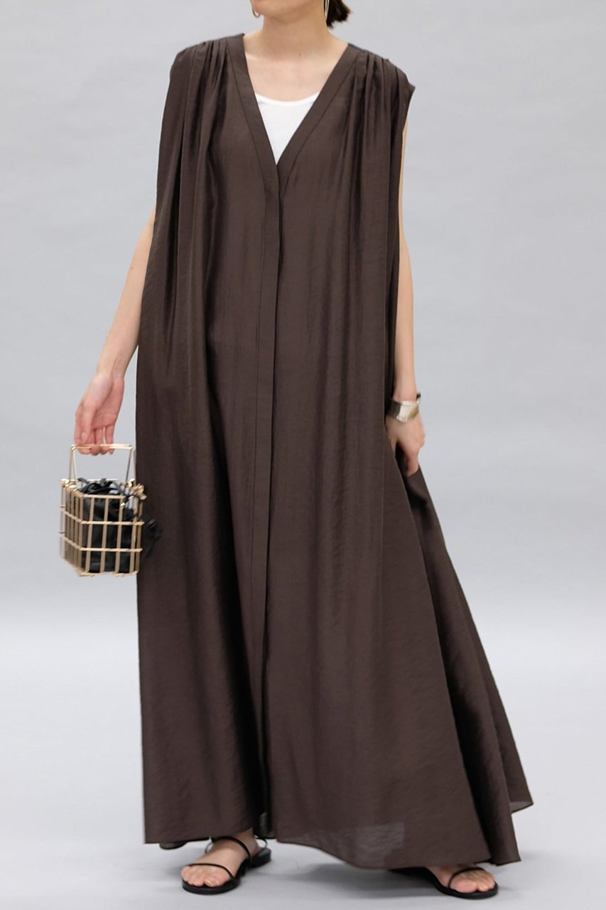 【プルミエ アロンディスモン/1er Arrondissement】のアセテートシアーリネンワンピース 人気、トレンドファッション・服の通販 founy(ファニー) ファッション Fashion レディースファッション Fashion for Women ワンピース Dresses チュニック Tunic Tops & Dresses ギャザー Gathered, Ruffled サマー Summer, Summer Style シアー Sheer, See-Through チュニック Tunic, Long Top ノースリーブ Sleeveless, No-Sleeve リネン Linen, Linen Fabric ロング Long, Long-Length エレガント 上品 Elegant other-4|ID: prp329100004028066 ipo3291000000035829848