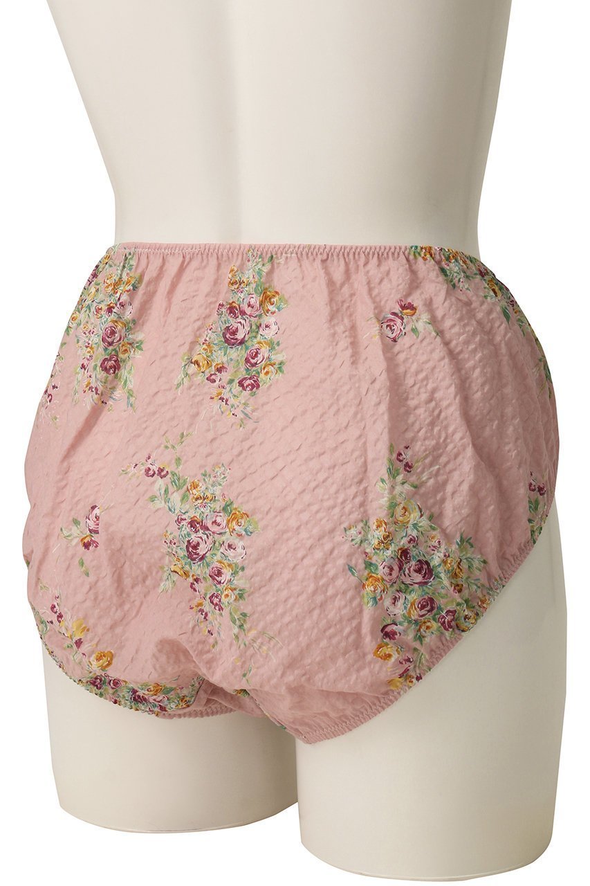 【イクコ/IKUKO】のリップル花柄プリント ショーツ 人気、トレンドファッション・服の通販 founy(ファニー) 　ファッション　Fashion　レディースファッション　Fashion for Women　下着・ランジェリー　Lingerie & Intimates　ショーツ・ランジェリー用ボトムス　Panties / Briefs / Lingerie Bottoms　アンティーク　Antique-Inspired　ショーツ　Shorts, Short Pants　プリント　Print, Printed Pattern　ランジェリー　Lingerie, Intimate Wear　リボン　Ribbon, Bow　other-4|ID: prp329100004029398 ipo3291000000035641975