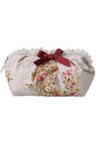 【イクコ/IKUKO】のリップル花柄プリント メイクポーチ グレー|ID: prp329100004029399 ipo3291000000032842080