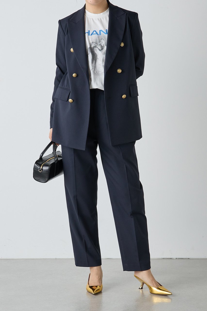【ウィムガゼット/Whim Gazette】のTRタックパンツ 人気、トレンドファッション・服の通販 founy(ファニー) 　ファッション　Fashion　レディースファッション　Fashion for Women　パンツ　Pants & Trousers　おすすめ　Recommended / Our Picks　クラシカル　Classical, Vintage-Inspired　ジャケット　Jacket, Outerwear　スマート　Smart, Elegant　セットアップ　Set-Up, Coordinated Outfit　ダブル　Double, Double-Breasted　ポケット　Pocket, Pocket Detail　マニッシュ　Mannish, Boyish　エレガント 上品　Elegant　other-6|ID: prp329100004029410 ipo3291000000032935927