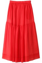 【ジェイドット/j.】のシルクコットンティアードスカート 人気、トレンドファッション・服の通販 founy(ファニー) ファッション Fashion レディースファッション Fashion for Women スカート Skirts ティアードスカート Tiered Skirts ロングスカート Long Skirts / Maxi & Midi Skirts ギャザー Gathered, Ruffled サンダル Sandals, Summer Shoes シルク Silk, 100% Silk ティアード Tiered, Tiered Style ロング Long, Long-Length 夏 Summer thumbnail レッド|ID: prp329100004029435 ipo3291000000032897590