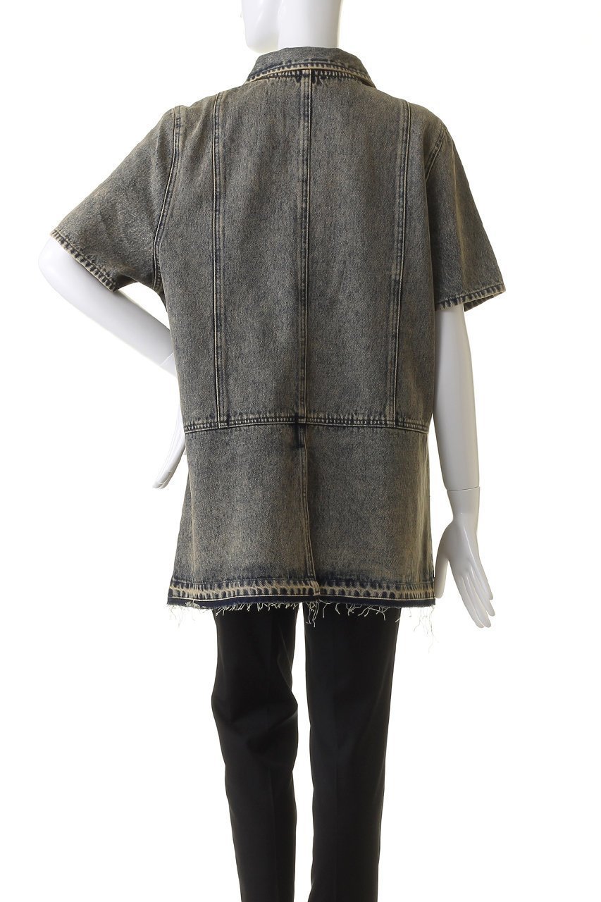 【プランク プロジェクト/PRANK PROJECT】のデニムジップチュニック 人気、トレンドファッション・服の通販 founy(ファニー) 　ファッション　Fashion　レディースファッション　Fashion for Women　ワンピース　Dresses　チュニック　Tunic Tops & Dresses　インナー　Innerwear　シンプル　Simple, Minimal　スリーブ　Sleeve, Long Sleeve / Short Sleeve　チュニック　Tunic, Long Top　デニム　Denim, Jeans Material　ハーフ　Half, Half-Length　other-4|ID: prp329100004031175 ipo3291000000036029228