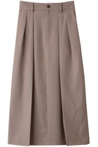 【ミディウミソリッド/MIDIUMISOLID】のin-tucked SK スカート brown|ID:prp329100004031180