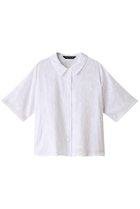 【ミズイロ インド/mizuiro ind】のIndia fabric half slv shirt シャツ off whiteA|ID: prp329100004031187 ipo3291000000027154303