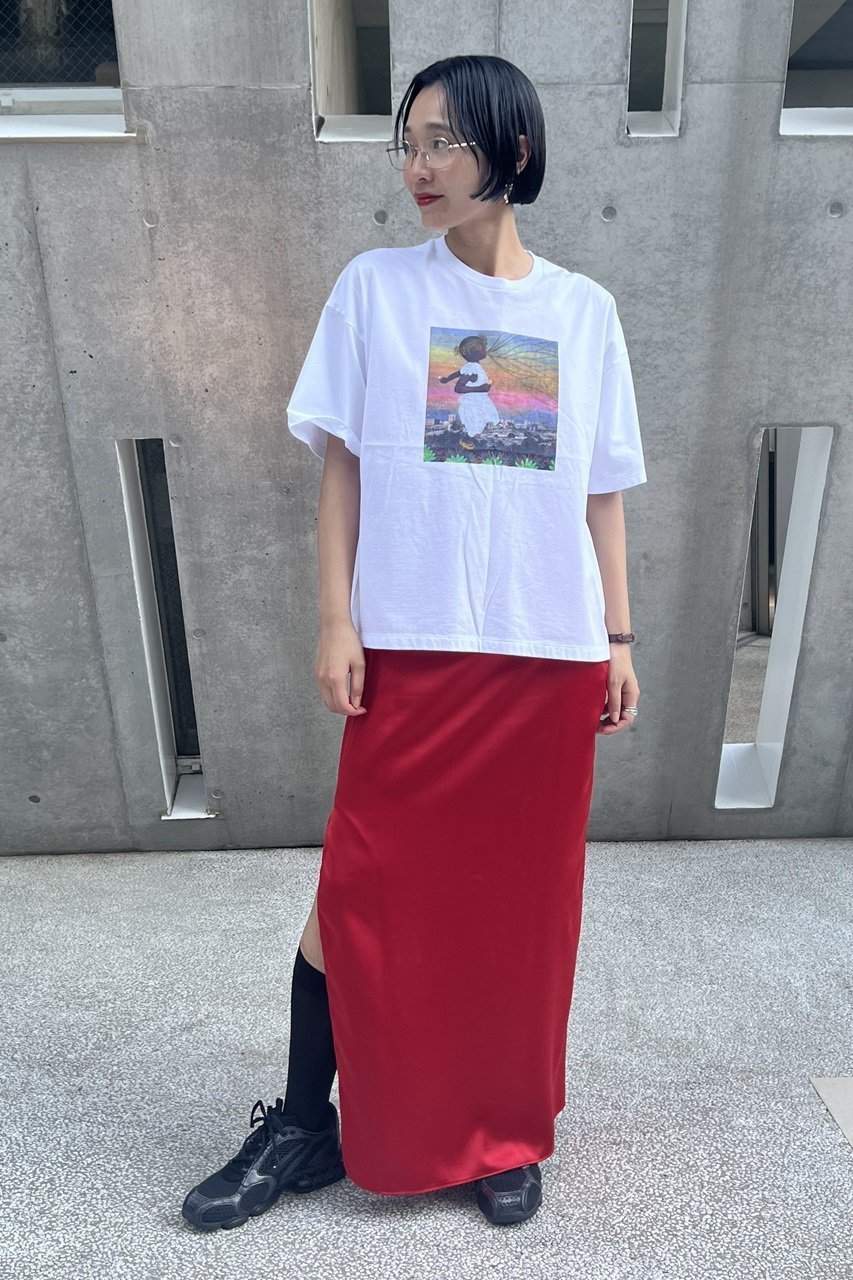 【ティッカ/TICCA】のJOANA CHOUMALI コラボチャリティーTシャツ 人気、トレンドファッション・服の通販 founy(ファニー) 　ファッション　Fashion　レディースファッション　WOMEN　トップス・カットソー　Tops/Tshirt　シャツ/ブラウス　Shirts/Blouses　ロング / Tシャツ　T-Shirts　カットソー　Cut and Sewn　ショート　Short　スリーブ　Sleeve　トレンド　Trend　フロント　Front　プリント　Print　other-7|ID: prp329100004031767 ipo3291000000031434788