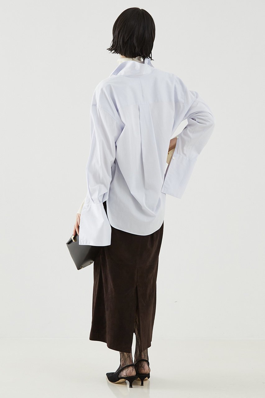 【ザ ストア バイ シー/THE STORE by C】のベーシックシャツ 人気、トレンドファッション・服の通販 founy(ファニー) ファッション Fashion レディースファッション Fashion for Women トップス・カットソー Cut & Sew Tops シャツ・ブラウス・オフィスカジュアル Elegant Blouses & Button-Ups イタリア Italy シンプル Simple, Minimal スリーブ Sleeve, Long Sleeve / Short Sleeve ドレス Dress, One-Piece ベーシック Basic, Essential ポケット Pocket, Pocket Detail マニッシュ Mannish, Boyish ロング Long, Long-Length 定番 Standard, Basic Item other-4|ID: prp329100004031768 ipo3291000000032904524