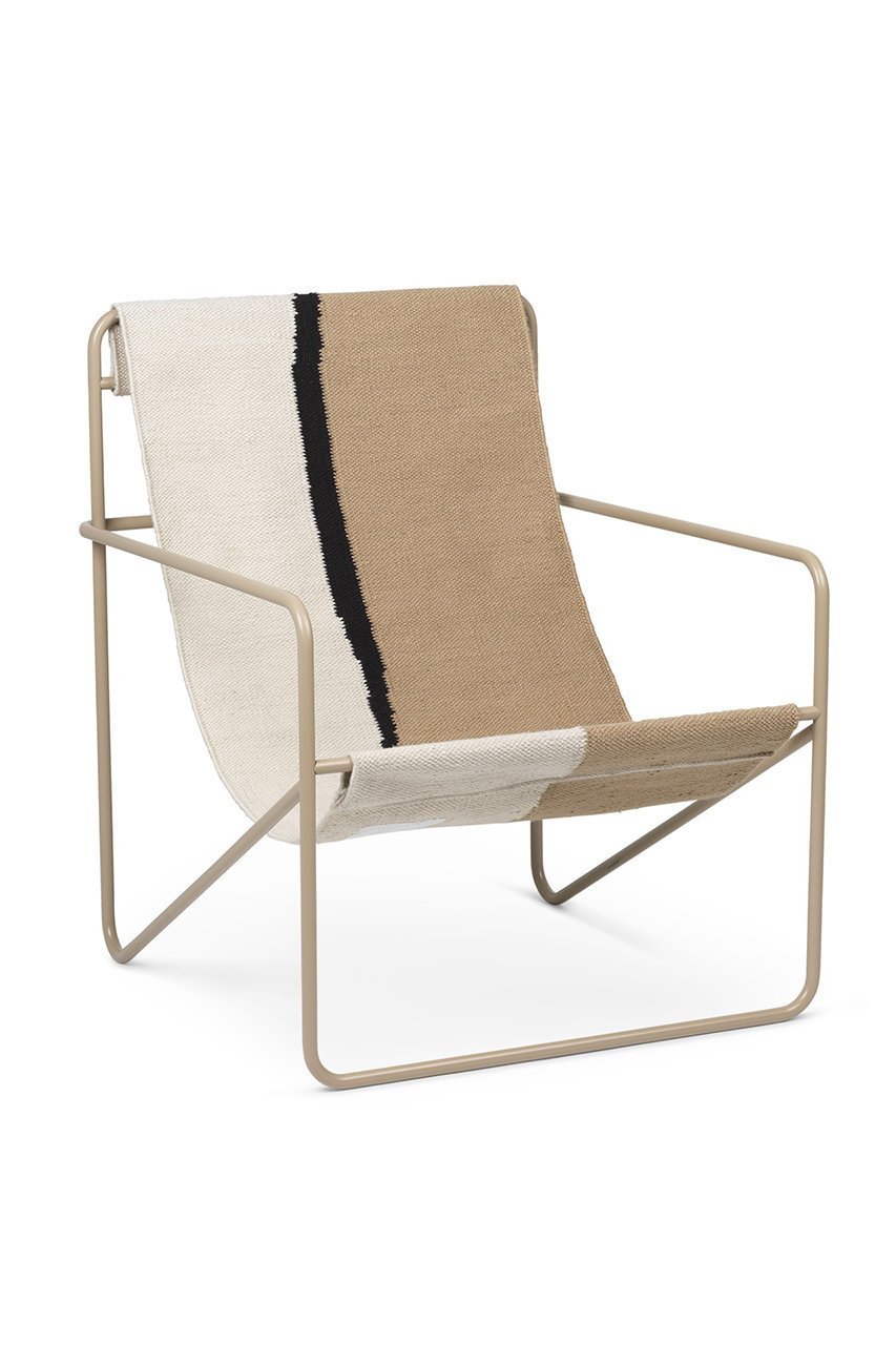 【ファームリビング/ferm LIVING / GOODS】のデザート ラウンジチェア【メーカー取り寄せ】 インテリア・キッズ・メンズ・レディースファッション・服の通販 founy(ファニー) 　デザート　Dessert　フレーム　Flame　モダン　Modern　リラックス　Relax　カシミア/ソイル|ID: prp329100004033357 ipo3291000000026813750