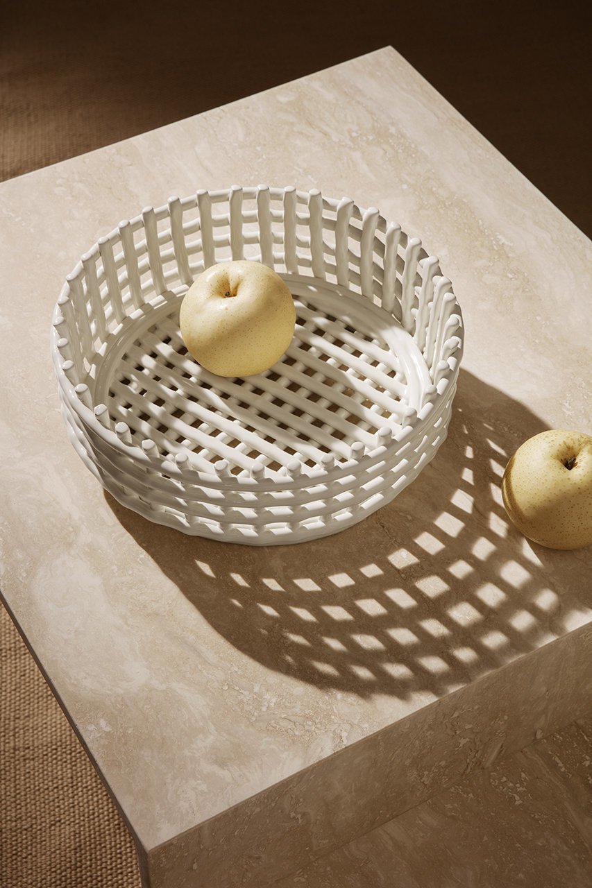 【ファームリビング/ferm LIVING / GOODS】のセラミックセンターピース 人気、トレンドファッション・服の通販 founy(ファニー) 　センター　Center　ハンド　Hand　バスケット　Basket　other-2|ID: prp329100004033358 ipo3291000000031245067