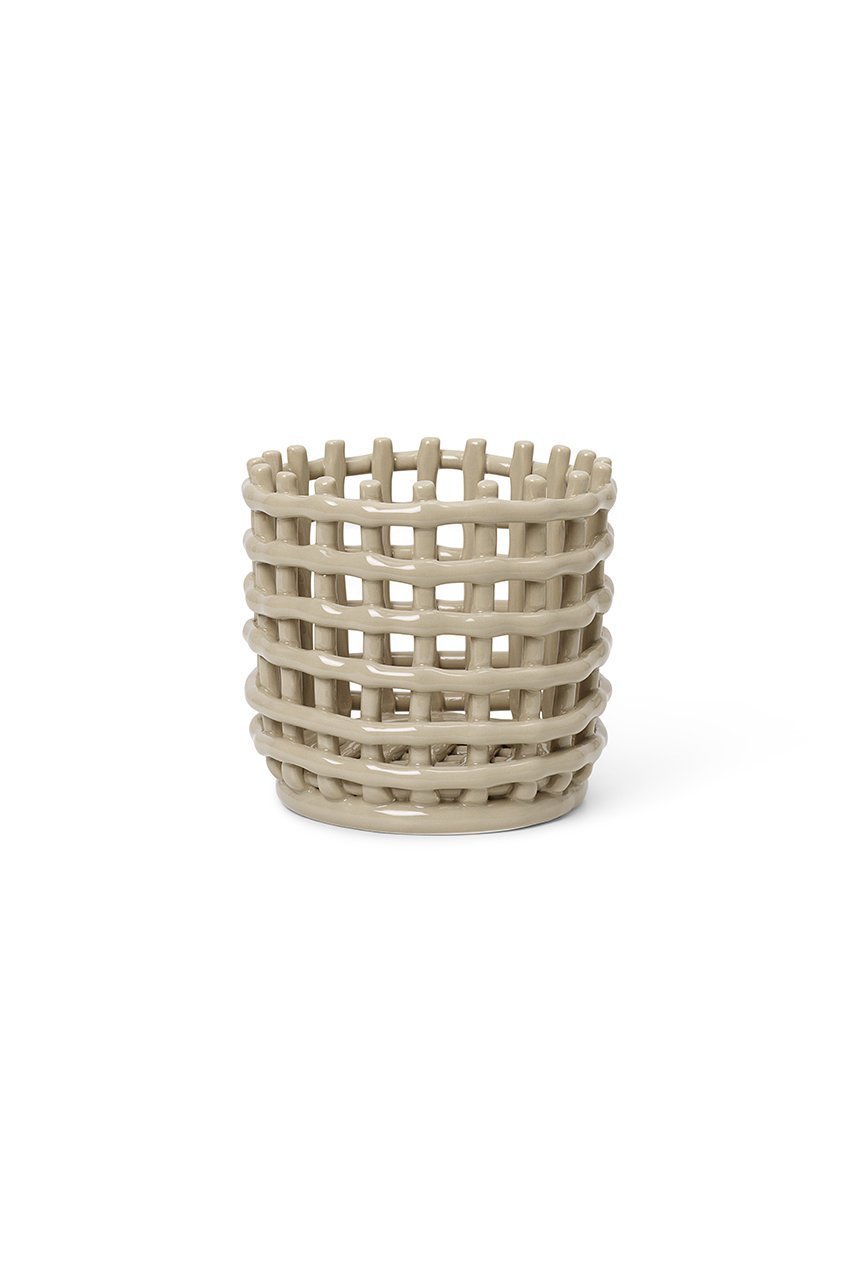 【ファームリビング/ferm LIVING / GOODS】のセラミックバスケット スモール 人気、トレンドファッション・服の通販 founy(ファニー) 　ハンド　Hand　バスケット　Basket　再入荷　Restock/Back In Stock/Re Arrival　 other-1|ID: prp329100004033359 ipo3291000000026813754