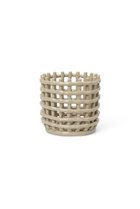 【ファームリビング/ferm LIVING / GOODS】のセラミックバスケット スモール カシミア|ID: prp329100004033359 ipo3291000000026813755