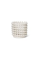 【ファームリビング/ferm LIVING / GOODS】のセラミックバスケット スモール オフホワイト|ID: prp329100004033359 ipo3291000000026813756