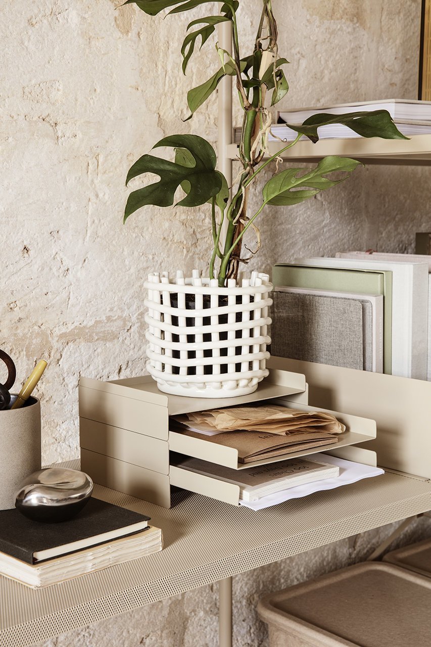 【ファームリビング/ferm LIVING / GOODS】のセラミックバスケット スモール 人気、トレンドファッション・服の通販 founy(ファニー) 　ハンド　Hand　バスケット　Basket　再入荷　Restock/Back In Stock/Re Arrival　other-2|ID: prp329100004033359 ipo3291000000031434290