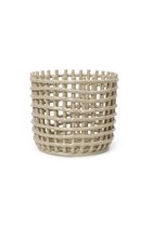 【ファームリビング/ferm LIVING / GOODS】のセラミックバスケット ラージ カシミア|ID: prp329100004033361 ipo3291000000026813761