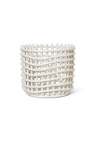 【ファームリビング/ferm LIVING / GOODS】のセラミックバスケット ラージ オフホワイト|ID: prp329100004033361 ipo3291000000026813762