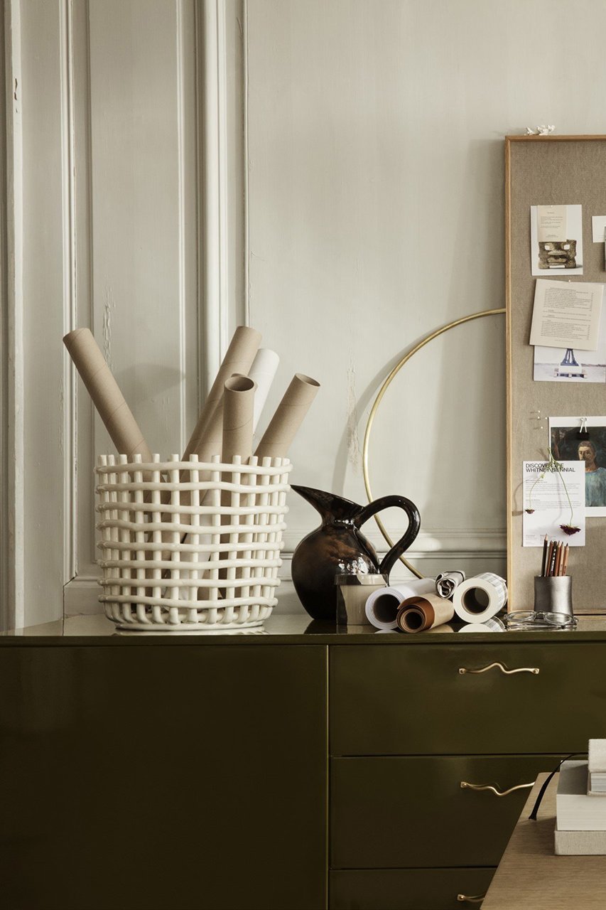 【ファームリビング/ferm LIVING / GOODS】のセラミックバスケット ラージ 人気、トレンドファッション・服の通販 founy(ファニー) 　ハンド　Hand　バスケット　Basket　再入荷　Restock/Back In Stock/Re Arrival　other-4|ID: prp329100004033361 ipo3291000000031434313