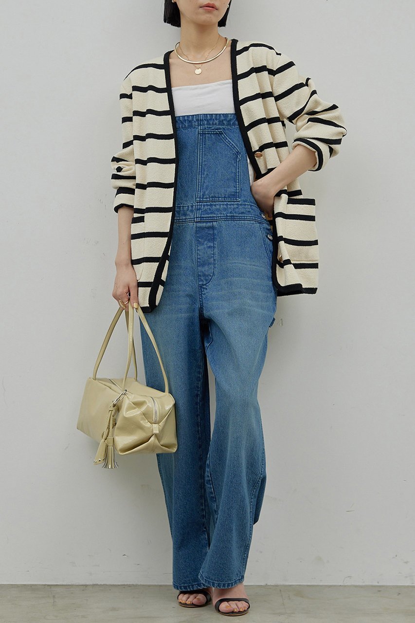 【ガリャルダガランテ/GALLARDAGALANTE】のデニムサロペット 人気、トレンドファッション・服の通販 founy(ファニー) 　ファッション　Fashion　レディースファッション　Fashion for Women　パンツ　Pants & Trousers　ストレート　Straight, Straight Cut　デニム　Denim, Jeans Material　other-6|ID: prp329100004033376 ipo3291000000035858747