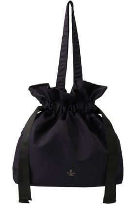 【ランバン オン ブルー/LANVIN en Bleu】の巾着トート 人気、トレンドファッション・服の通販 founy(ファニー) ファッション Fashion レディースファッション WOMEN バッグ Bag ギャザー Gather フォルム Form フラット Flat フリル Frills ポケット Pocket 巾着 Purse |ID:prp329100004033385