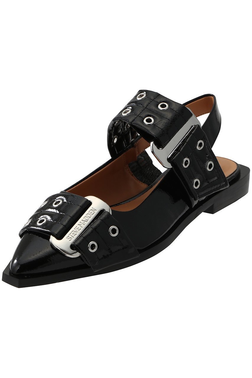 【スティーブマデン/STEVE MADDEN】のGRAND AVE バックルベルトフラットパンプス 人気、トレンドファッション・服の通販 founy(ファニー) 　ファッション　Fashion　レディースファッション　Fashion for Women　バッグ　Bags　ベルト&ウエストマーク　Belts & Waist Accessories　シルバー　Silver, Metallic Silver　エレガント 上品　Elegant　other-4|ID: prp329100004033386 ipo3291000000032877910