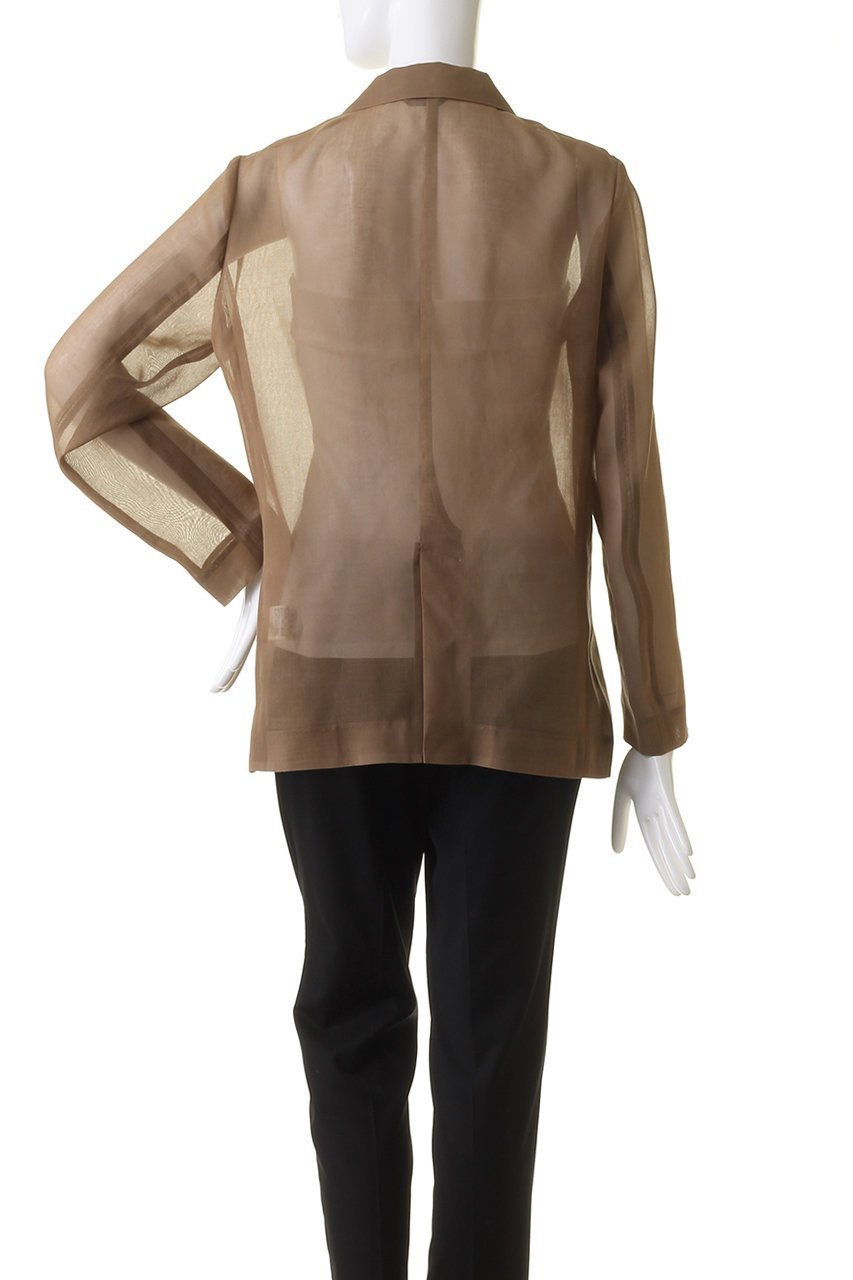 【アルアバイル/allureville】のシアーオーガンジージャケット 人気、トレンドファッション・服の通販 founy(ファニー) ファッション Fashion レディースファッション Fashion for Women アウター Coat / Outerwear Collection レディースジャケット・軽アウター Jackets シアー Sheer, See-Through ジャケット Jacket, Outerwear ダブル Double, Double-Breasted トレンド Trend, Trending Now マニッシュ Mannish, Boyish other-4|ID: prp329100004033405 ipo3291000000035747151