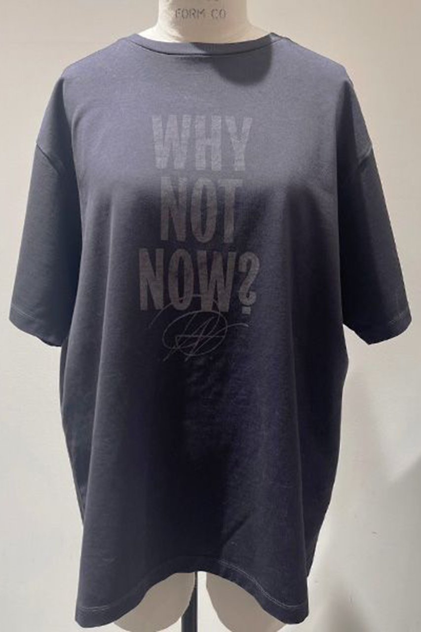 【カオス/Chaos】の【WHY NOT NOW】ティナTシャツ 人気、トレンドファッション・服の通販 founy(ファニー) 　ファッション　Fashion　レディースファッション　WOMEN　トップス・カットソー　Tops/Tshirt　シャツ/ブラウス　Shirts/Blouses　ロング / Tシャツ　T-Shirts　カットソー　Cut and Sewn　ケミカル　Chemical　コンパクト　Compact　ショート　Short　スリーブ　Sleeve　デニム　Denim　プリント　Print　 other-1|ID: prp329100004034614 ipo3291000000026831813