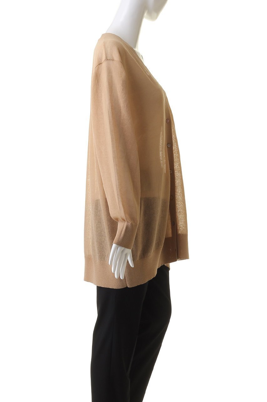 【ミズイロ インド/mizuiro ind】のhi-guage tunic CD カーディガン 人気、トレンドファッション・服の通販 founy(ファニー) 　ファッション　Fashion　レディースファッション　Fashion for Women　トップス・カットソー　Cut & Sew Tops　ニット　Knit Tops & Sweaters　カーディガン・羽織り　Layered Style Cardigans　カーディガン　Cardigan, Knitwear　シアー　Sheer, See-Through　シンプル　Simple, Minimal　夏　Summer　春　Spring　S/S・春夏　SS, Spring/Summer, Warm Season　other-3|ID: prp329100004034619 ipo3291000000032943930