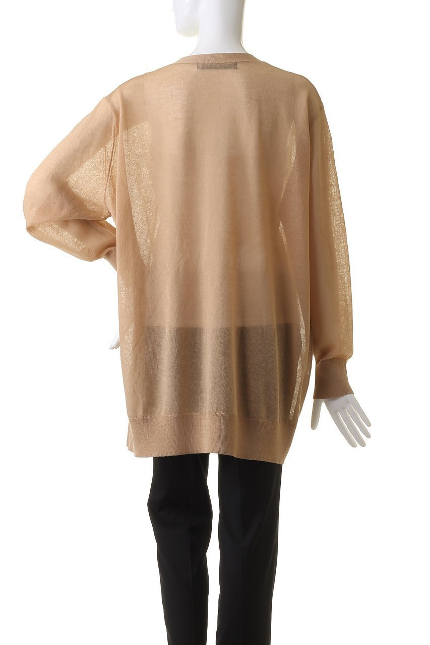 【ミズイロ インド/mizuiro ind】のhi-guage tunic CD カーディガン 人気、トレンドファッション・服の通販 founy(ファニー) 　ファッション　Fashion　レディースファッション　Fashion for Women　トップス・カットソー　Cut & Sew Tops　ニット　Knit Tops & Sweaters　カーディガン・羽織り　Layered Style Cardigans　カーディガン　Cardigan, Knitwear　シアー　Sheer, See-Through　シンプル　Simple, Minimal　夏　Summer　春　Spring　S/S・春夏　SS, Spring/Summer, Warm Season　other-4|ID: prp329100004034619 ipo3291000000032943937