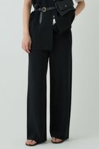 【カオス/Chaos】のシルクコンストレートパンツ 人気、トレンドファッション・服の通販 founy(ファニー) ファッション Fashion レディースファッション Fashion for Women パンツ Pants & Trousers シルク Silk, 100% Silk ストレッチ Stretch, Stretchy Fabric ストレート Straight, Straight Cut フレア Flare, Flared ミラノリブ Milano Rib, Milano Stitch エレガント 上品 Elegant thumbnail ブラック|ID: prp329100004034627 ipo3291000000032941379