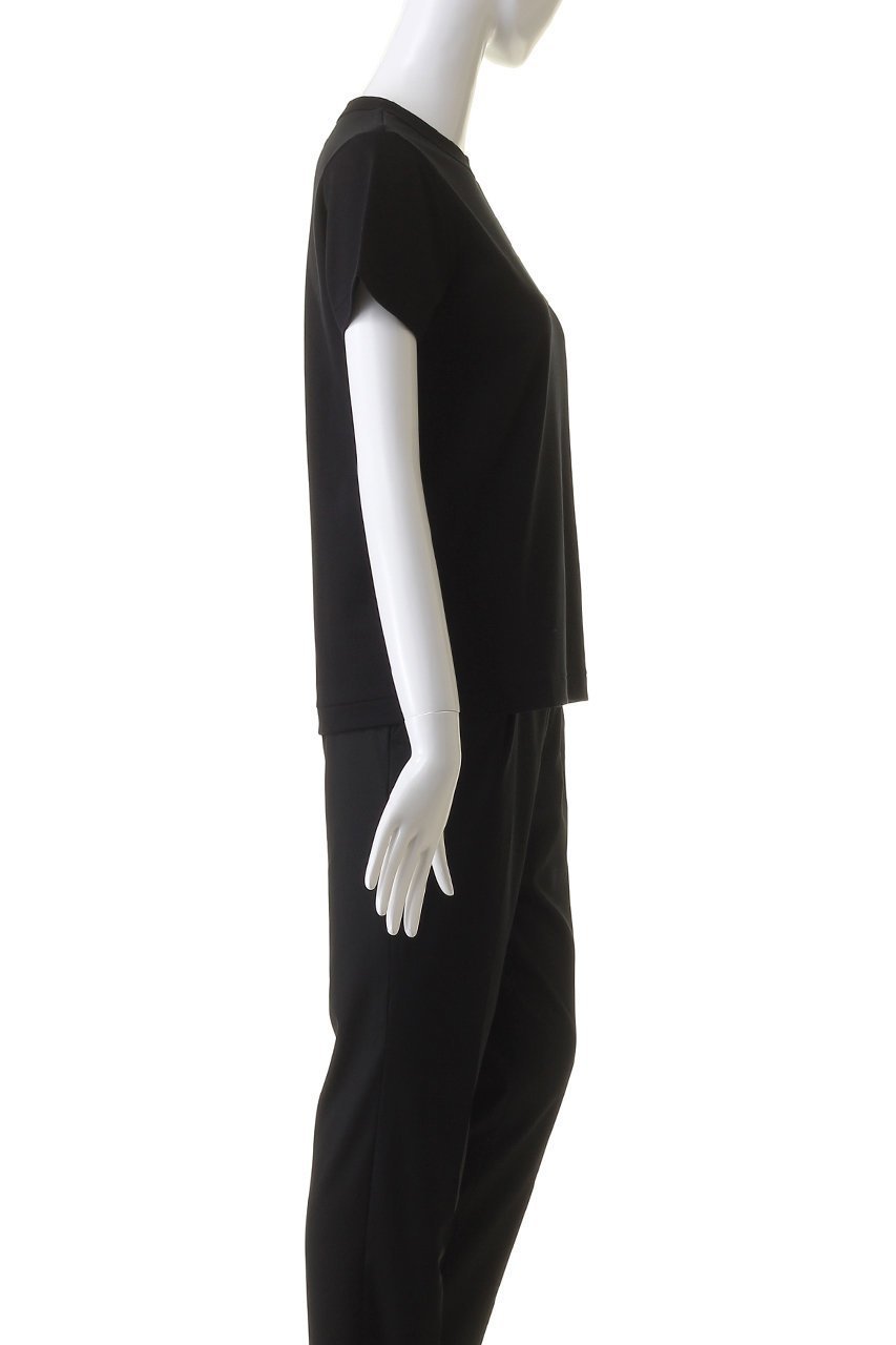【ジェイドット/j.】のプレミアムコットンベーシックTシャツ 大人の最旬トレンドファッション＆コーディネート founy(ファウニー) 　ファッション　Fashion　レディースファッション　Fashion for Women　トップス・カットソー　Cut & Sew Tops　シャツ・ブラウス・オフィスカジュアル　Elegant Blouses & Button-Ups　ロングTシャツ・Tシャツ　Longline T-Shirts & Tees　カットソー・ベーシックTシャツ　Cut-and-Sewn Tops / Stretch Tees & Basics　コンパクト　Compact, Small Size　ショート　Short, Short Length　スリーブ　Sleeve, Long Sleeve / Short Sleeve　フォルム　Silhouette, Form　ベーシック　Basic, Essential　other-3|ID: prp329100004034646 ipo3291000000036969312