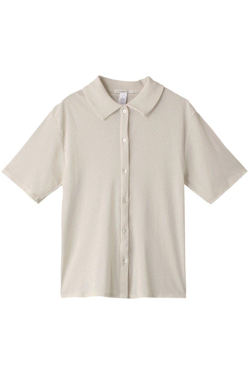 【ミディウミソリッド/MIDIUMISOLID】のsheer rib polo shirts シャツ 人気、トレンドファッション・服の通販 founy(ファニー) 　ファッション　Fashion　レディースファッション　WOMEN　トップス・カットソー　Tops/Tshirt　シャツ/ブラウス　Shirts/Blouses　ポロシャツ　Polo Shirts　おすすめ　Recommend　コンパクト　Compact　ショート　Short　スポーティ　Sporty　スリーブ　Sleeve　ボトム　Bottom　ポロシャツ　Polo Shirt　ワイド　Wide　 other-1|ID: prp329100004034655 ipo3291000000026831934