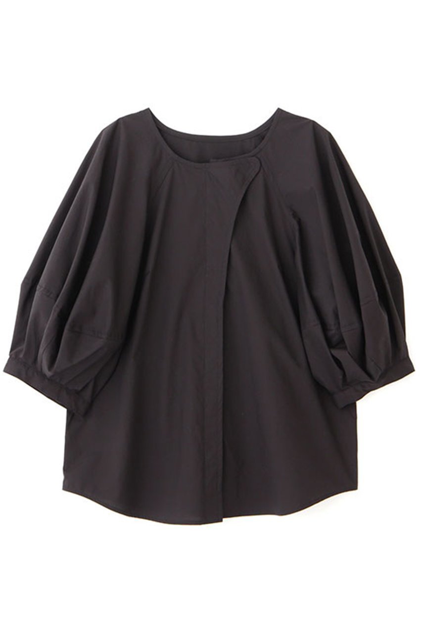 【エトレトウキョウ/ETRE TOKYO】のランタンスリーブノーカラーブラウス 人気、トレンドファッション・服の通販 founy(ファニー) 　ファッション　Fashion　レディースファッション　WOMEN　トップス・カットソー　Tops/Tshirt　シャツ/ブラウス　Shirts/Blouses　ショート　Short　スリーブ　Sleeve　フォーマル　Formal　フロント　Front　ミリタリー　Military　今季　This Season　other-6|ID: prp329100004035622 ipo3291000000031433609