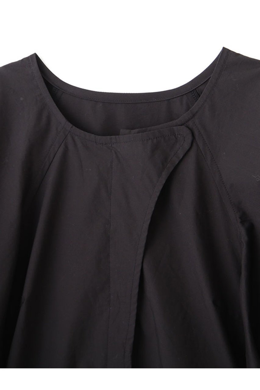 【エトレトウキョウ/ETRE TOKYO】のランタンスリーブノーカラーブラウス 人気、トレンドファッション・服の通販 founy(ファニー) 　ファッション　Fashion　レディースファッション　WOMEN　トップス・カットソー　Tops/Tshirt　シャツ/ブラウス　Shirts/Blouses　ショート　Short　スリーブ　Sleeve　フォーマル　Formal　フロント　Front　ミリタリー　Military　今季　This Season　other-8|ID: prp329100004035622 ipo3291000000031433614
