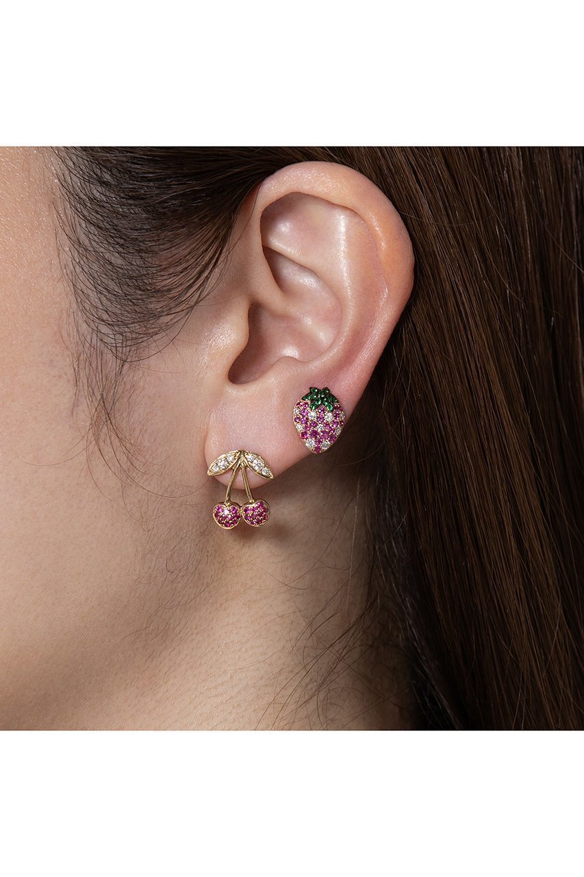【ビジュードエム/Bijou de M】の【受注生産】イチゴピアス(片耳用) 人気、トレンドファッション・服の通販 founy(ファニー) ファッション Fashion レディースファッション Fashion for Women ジュエリー Jewelry ファッションリング Fashion Rings イヤリング・フープ・ドロップタイプ Hoop, Drop & Clip Earrings イヤリング Earrings モチーフ Motif, Design Theme 片耳 One-Ear, Single Earring other-2|ID: prp329100004035629 ipo3291000000036178171