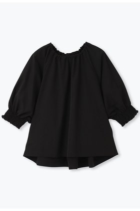 【レリル/lelill】 アジャスタブルフレアブラウス人気、トレンドファッション・服の通販 founy(ファニー) ファッション Fashion レディースファッション Fashion for Women トップス・カットソー Cut & Sew Tops シャツ・ブラウス・オフィスカジュアル Elegant Blouses & Button-Ups アクセサリー Fashion Accessories シャーリング Shirring, Ruched スリーブ Sleeve, Long Sleeve / Short Sleeve タフタ Taffeta, Structured Fabric ロング Long, Long-Length 夏 Summer |ID:prp329100004035667