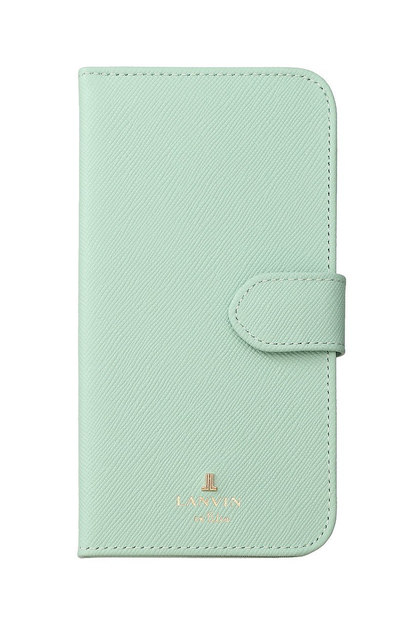 【ランバン オン ブルー/LANVIN en Bleu】のリュクサンブール スマートフォンケース(for i PhoneX) インテリア・キッズ・メンズ・レディースファッション・服の通販 founy(ファニー) 　ファッション　Fashion　レディースファッション　WOMEN　ギフト プレゼント　Gift Present　シンプル　Simple　ポケット　Pocket　手帳　Pocket Book　ライトグリーン|ID: prp329100004035713 ipo3291000000026851703