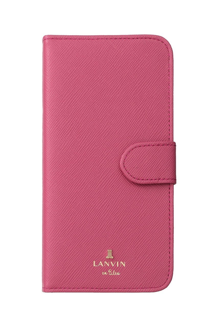 【ランバン オン ブルー/LANVIN en Bleu】のリュクサンブール スマートフォンケース(for i PhoneX) インテリア・キッズ・メンズ・レディースファッション・服の通販 founy(ファニー) 　ファッション　Fashion　レディースファッション　WOMEN　ギフト プレゼント　Gift Present　シンプル　Simple　ポケット　Pocket　手帳　Pocket Book　ピンク|ID: prp329100004035713 ipo3291000000026851705