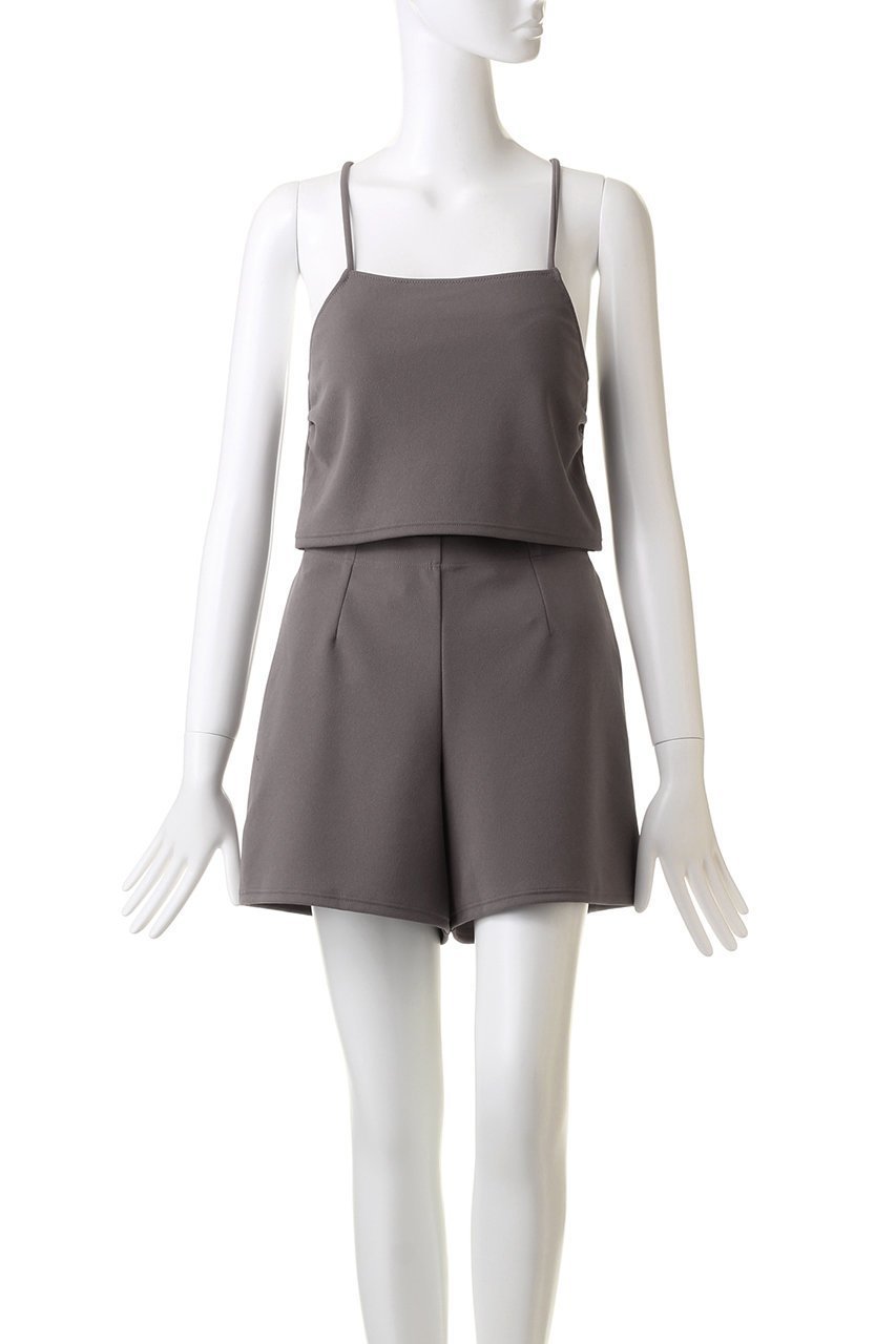 【レイール/Reir】のダンボールジョーゼット3点セット 人気、トレンドファッション・服の通販 founy(ファニー) 　ファッション　Fashion　レディースファッション　Fashion for Women　トップス・カットソー　Cut & Sew Tops　キャミソール&ノースリーブ　Camisoles & Sleeveless Tops　シャツ・ブラウス・オフィスカジュアル　Elegant Blouses & Button-Ups　ロングTシャツ・Tシャツ　Longline T-Shirts & Tees　カットソー・ベーシックTシャツ　Cut-and-Sewn Tops / Stretch Tees & Basics　パンツ　Pants & Trousers　キャミソール　Camisole, Spaghetti Strap Top　ショート　Short, Short Length　シンプル　Simple, Minimal　ジョーゼット　Georgette, Semi-Sheer Fabric　タンク　Tank Top, Sleeveless Top　リラックス　Relax, Relaxed Fit　水着　Swimsuit, Swimwear　other-2|ID: prp329100004036743 ipo3291000000036898985