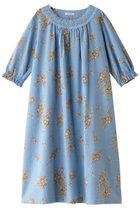 【イクコ/IKUKO】のリップル花柄プリント ネックレースネグリジェ ブルー|ID: prp329100004036759 ipo3291000000032835021